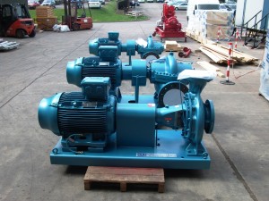 SPP Pumps coupled to WEG electric motors